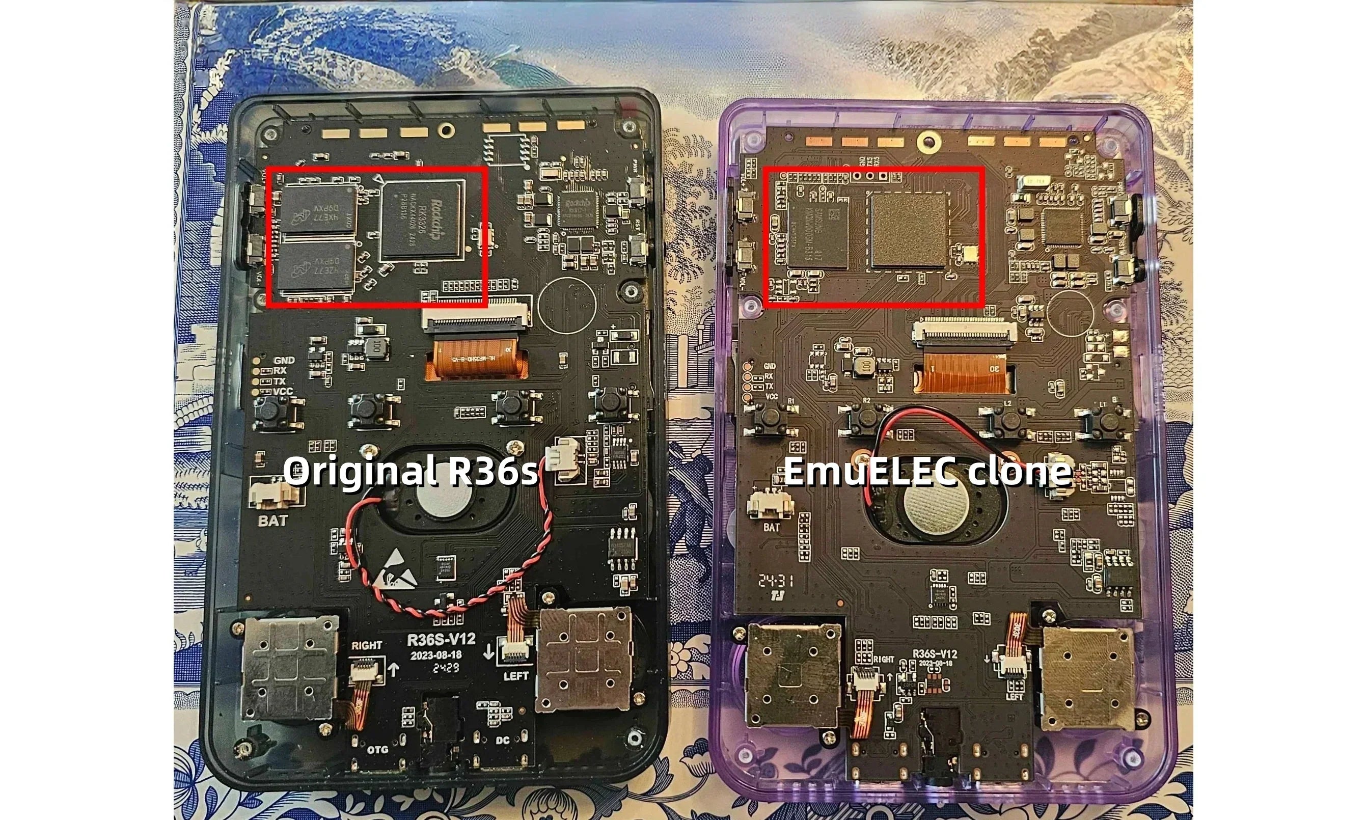 R36S Game Console What is the Difference Between Original and Clone?