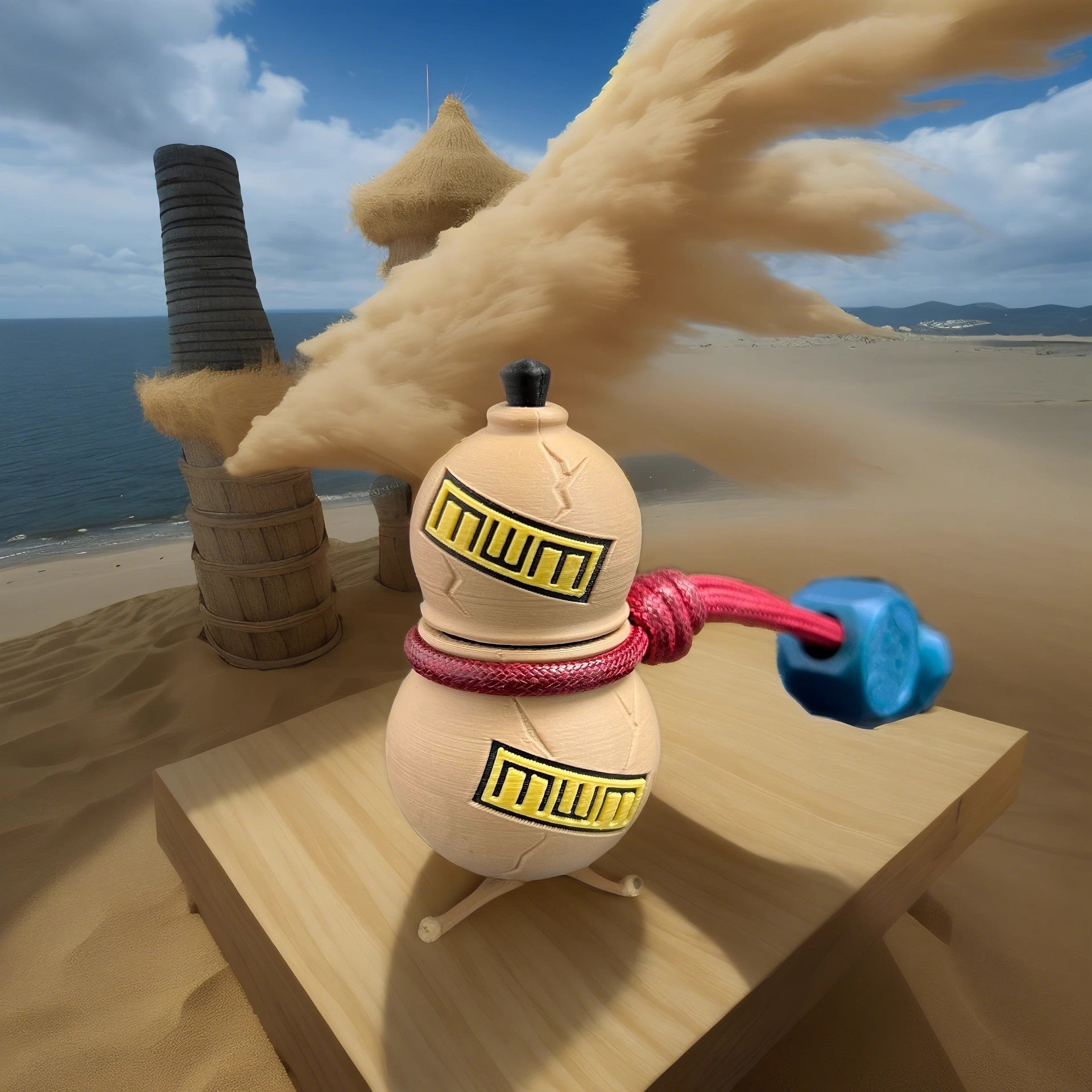 Gaara Gourd Magnetic Spinner