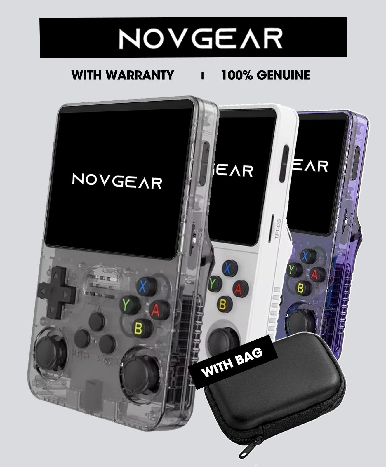 [PACK] NOVGEAR™ Game Console + Gift Bag