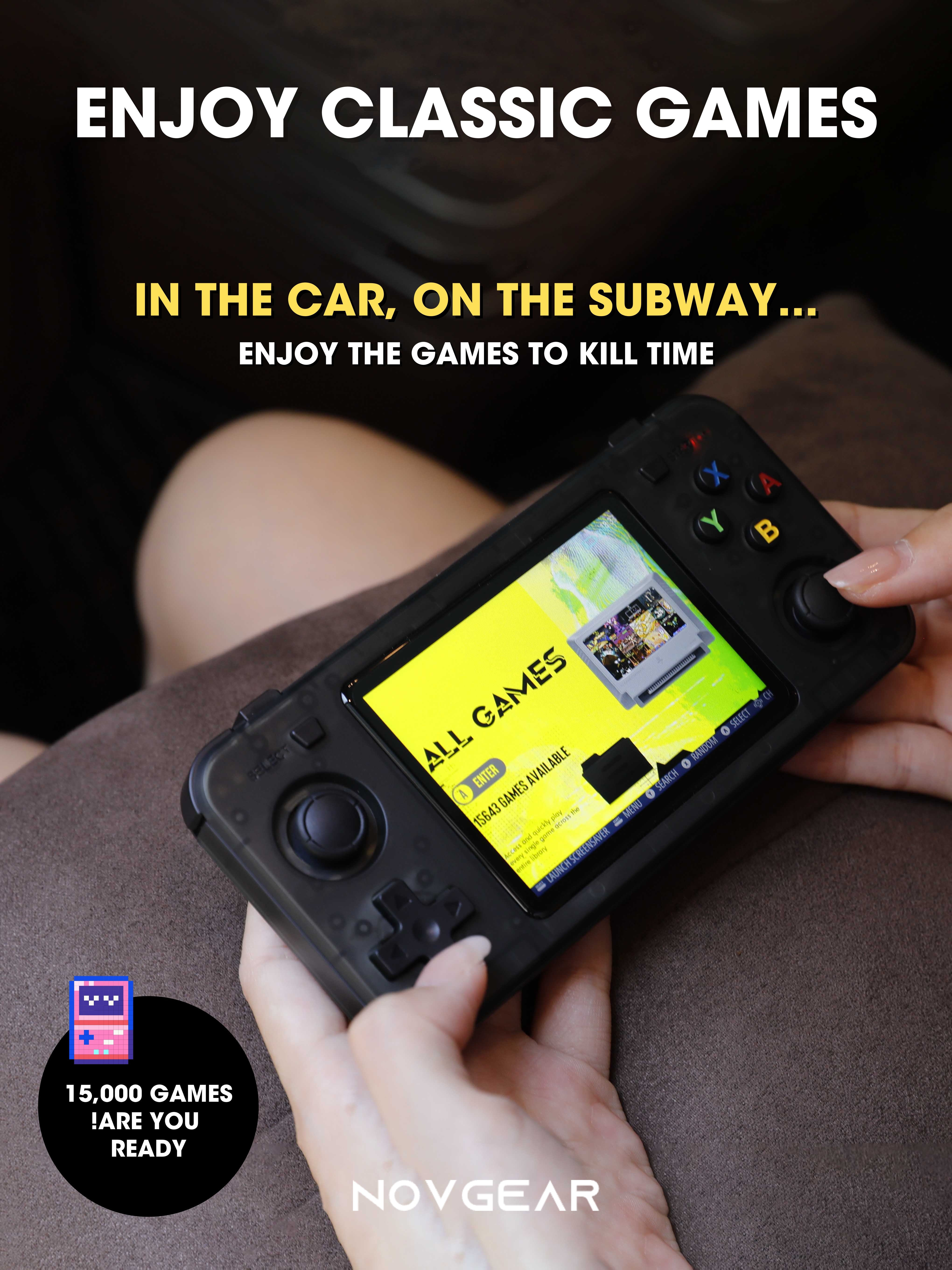 [PACK] NOVGEAR™ R36H Game Console + Gift Bag