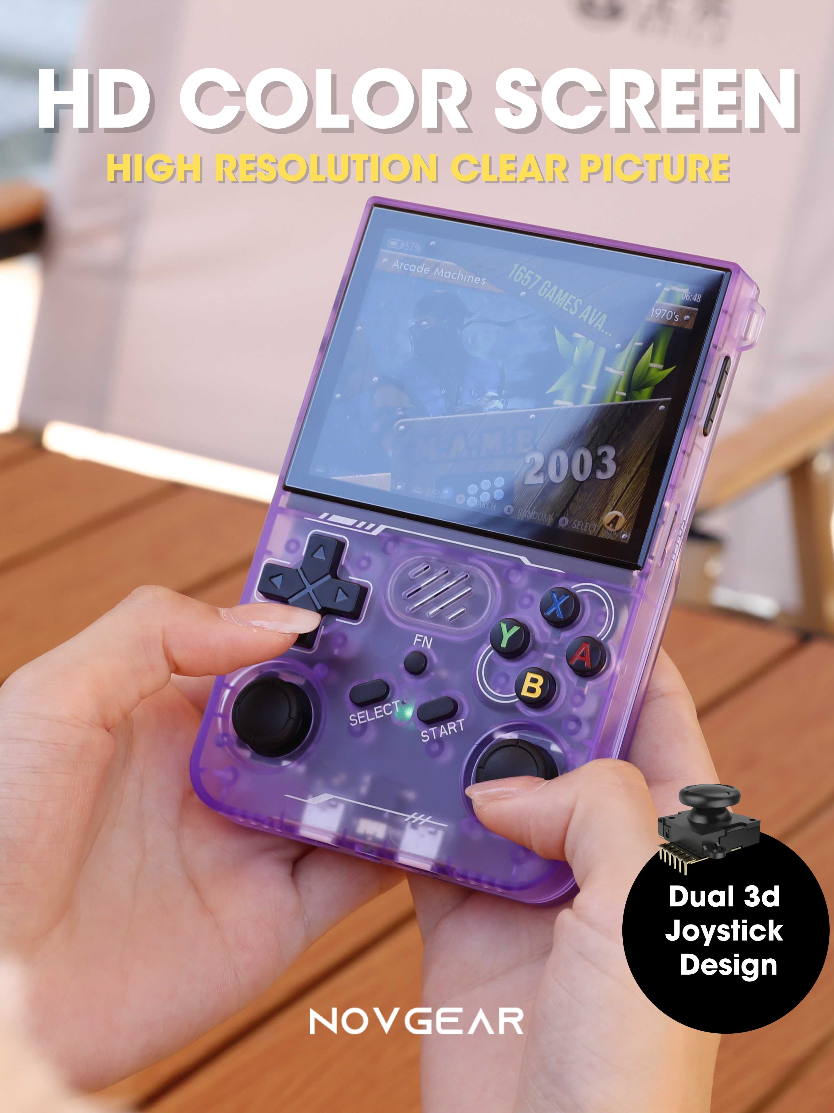 [PACK] NOVGEAR™ R36XX Game Console + Gift Bag