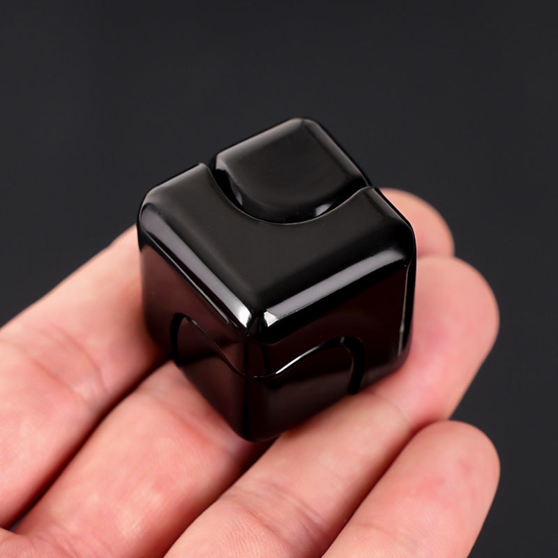 Alloy cube fidget spinner