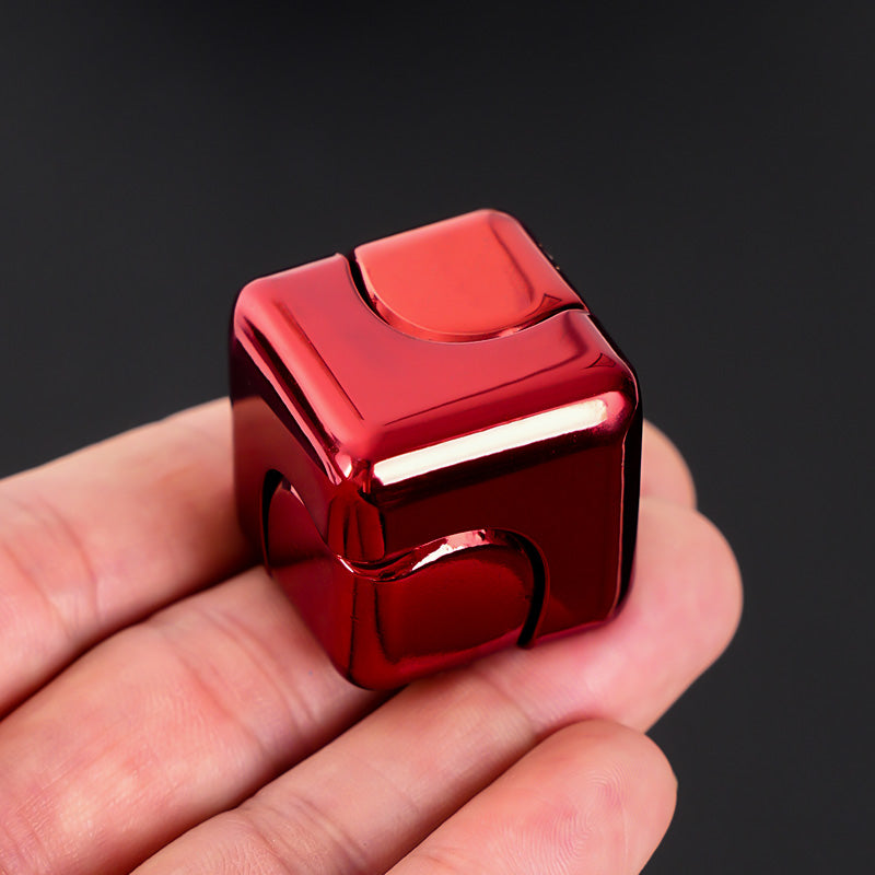 Alloy cube fidget spinner