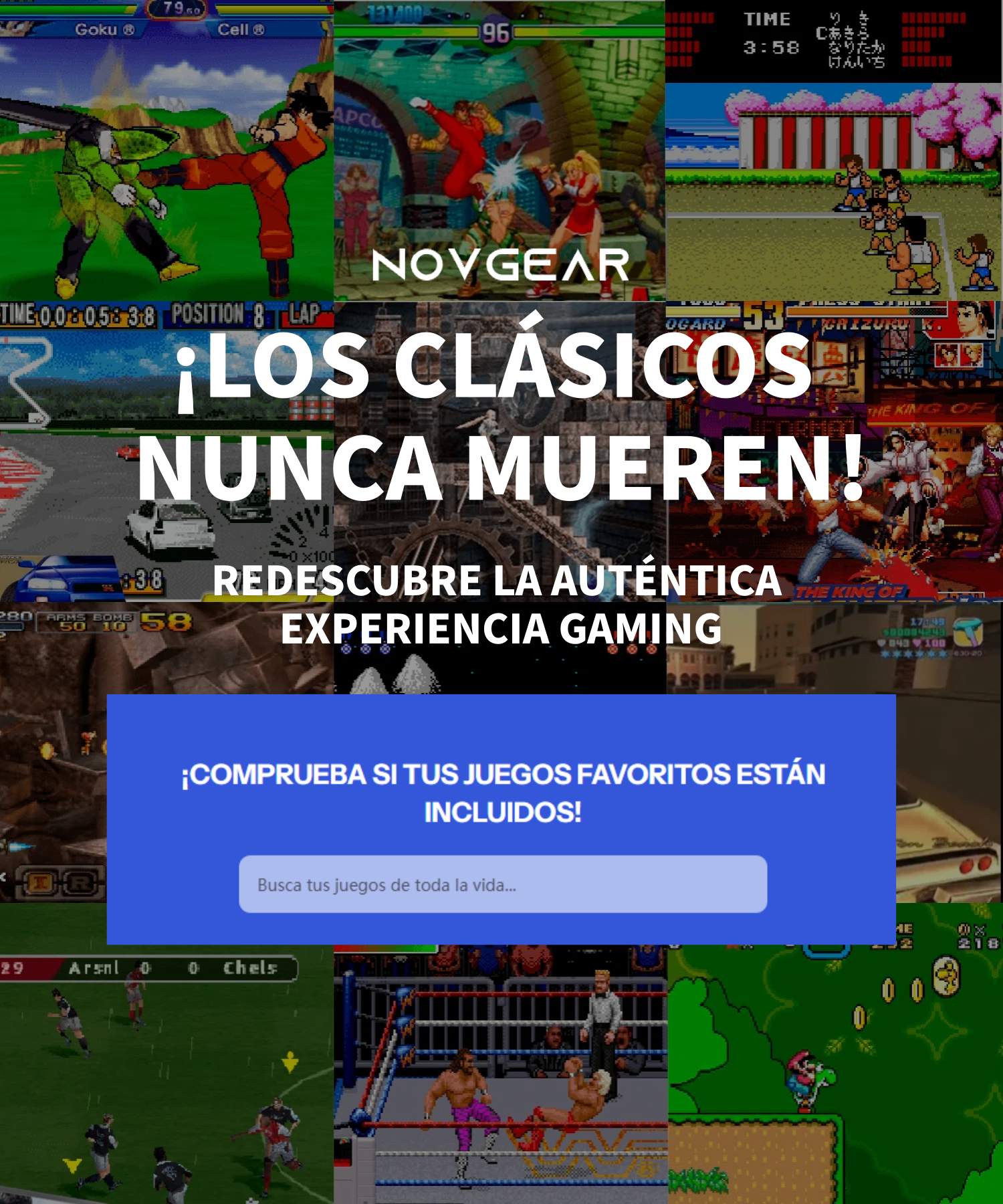 Consola Retro Portátil NOVGEAR™ Neo