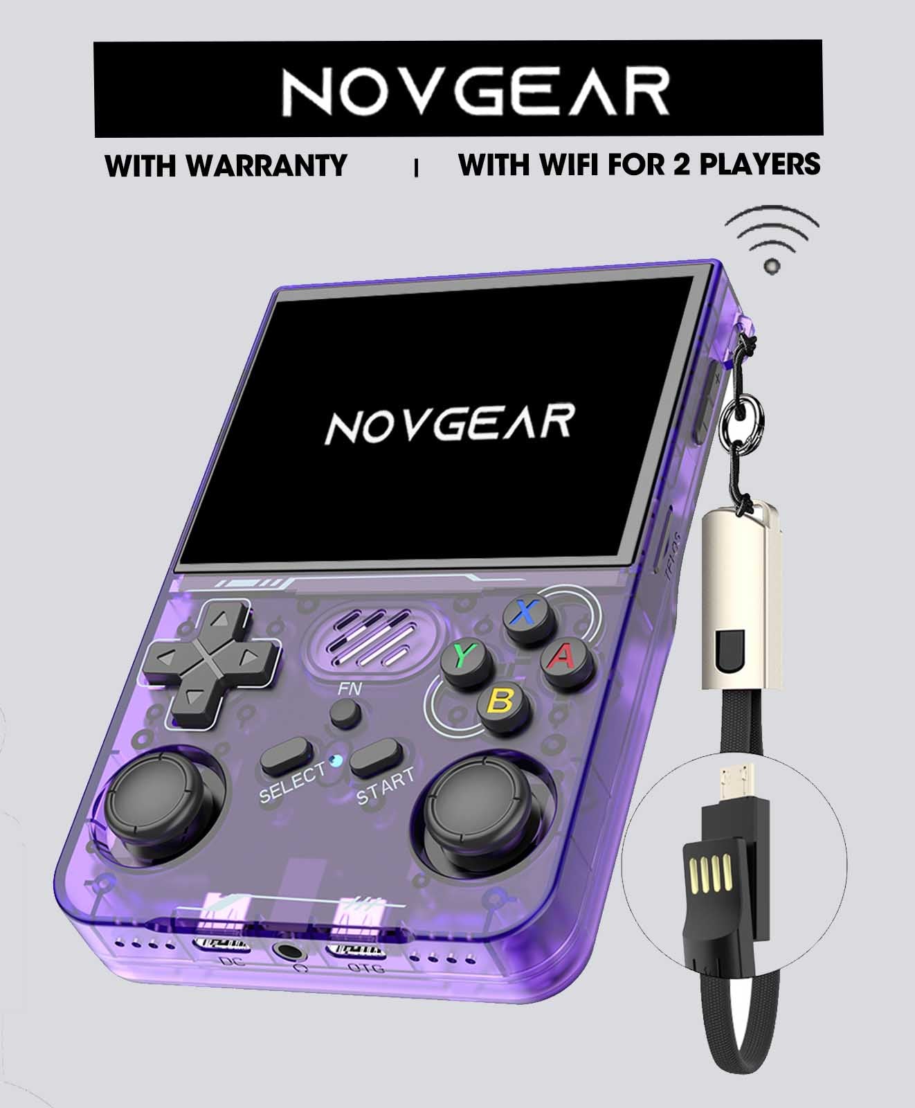 [PACK] NOVGEAR™ R36XX Game Console + Gift Bag