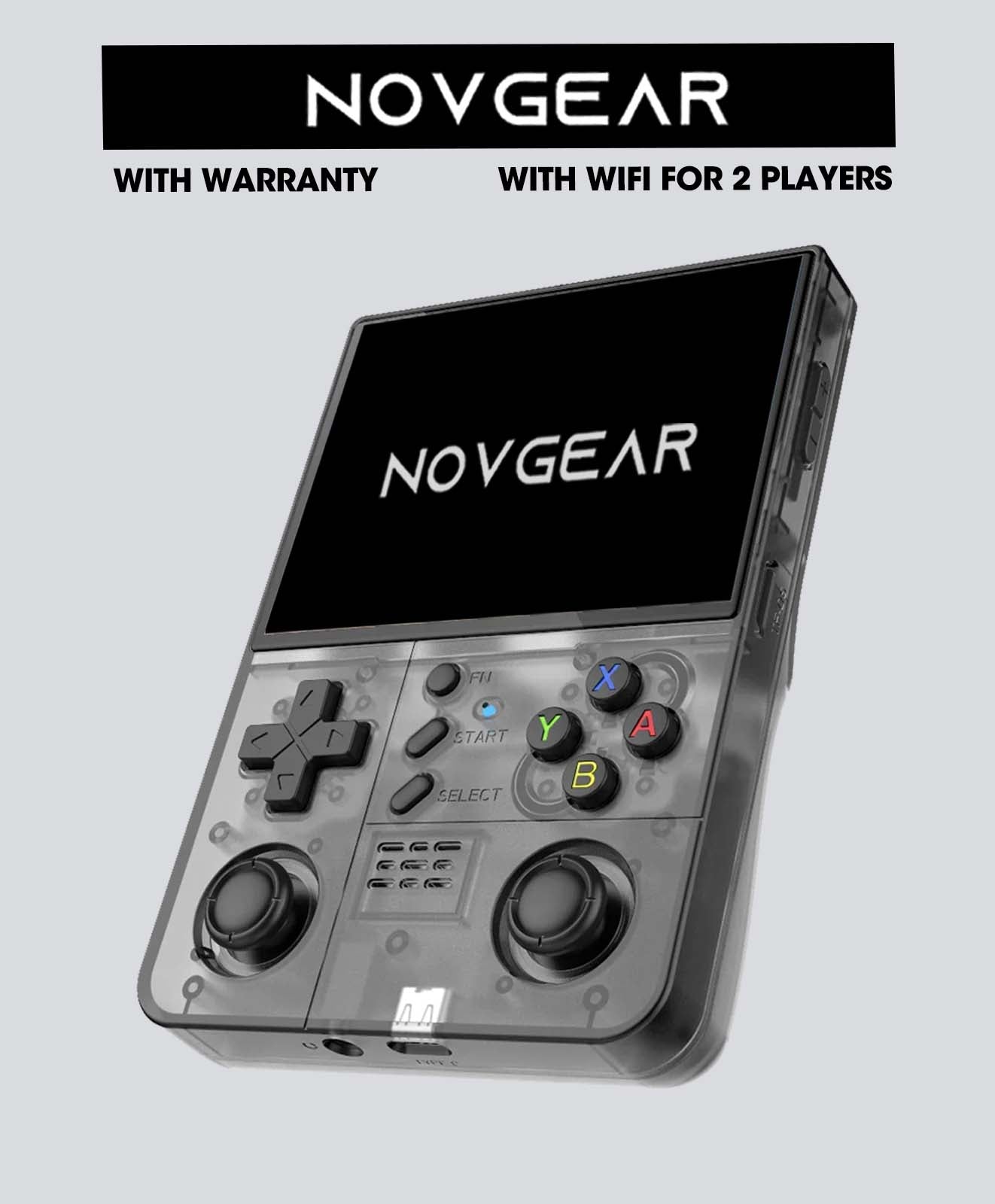 [PACK] NOVGEAR™ R40XX Pro Max Retro Game Console + Gift Bag