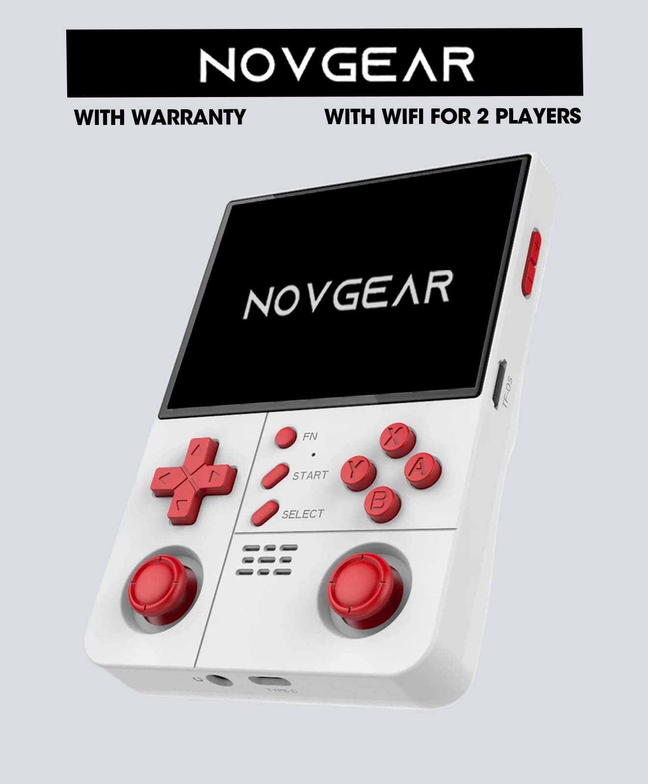 [PACK] NOVGEAR™ R40XX Pro Max Retro Game Console + Gift Bag